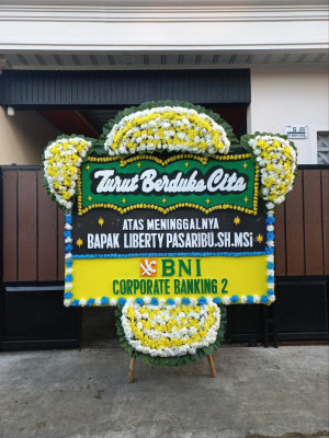 Papan Bunga Duka di Cirebon
