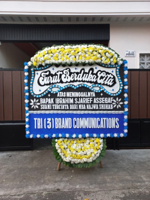 Papan Bunga Duka di Cirebon